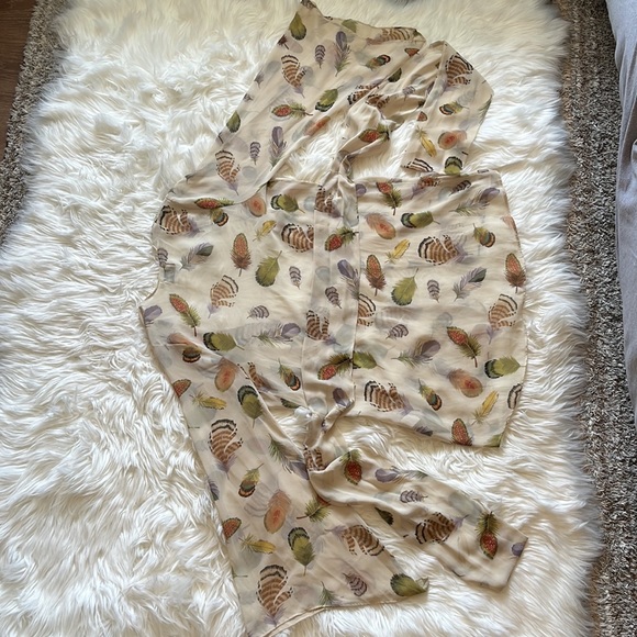 Show Me Your Mumu Kimono ~ in Feather 🪶 Print - Picture 13 of 14